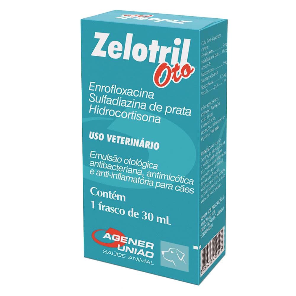 Solução Otológica Zelotril Oto 30ml para Cães – Agener União