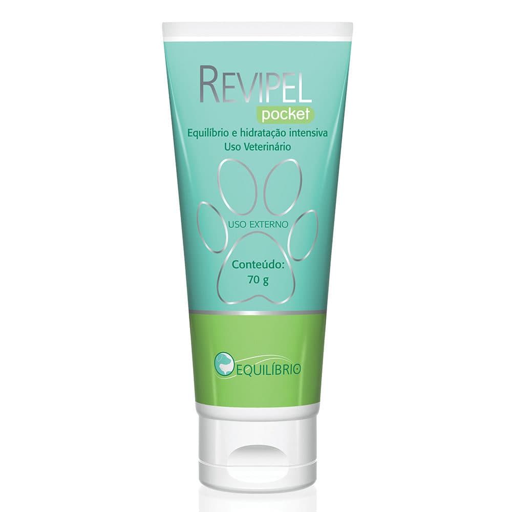 Creme Hidratante Revipel 70g (Ureia + Silicone) para Cães e Gatos – Agener União