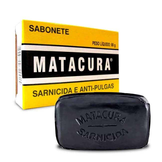 Sabonete Sarnicida e Antipulgas Matacura 80g para Cães – Agro Industrial Catarinense