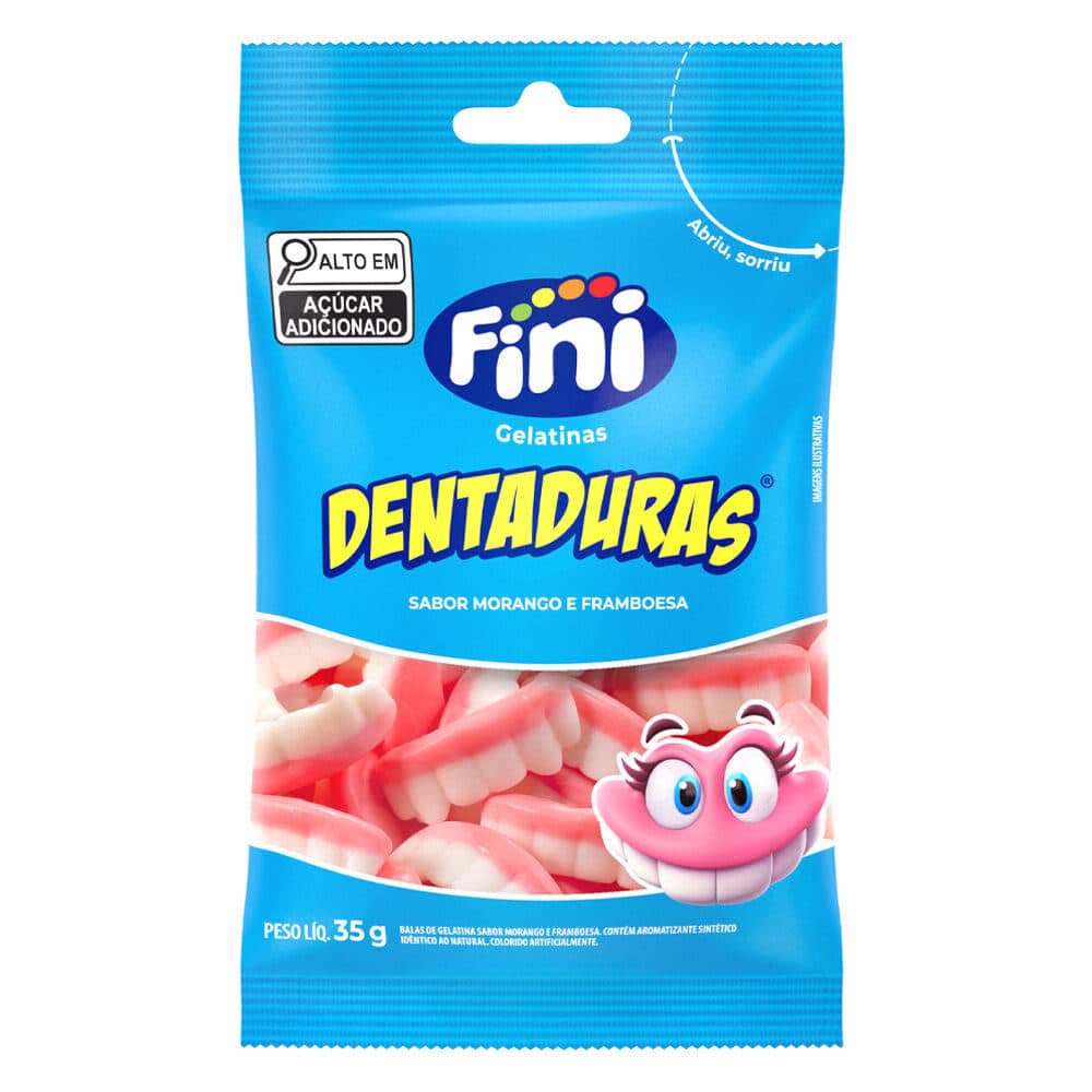 Gelatinas Dentadura 35g - Fini