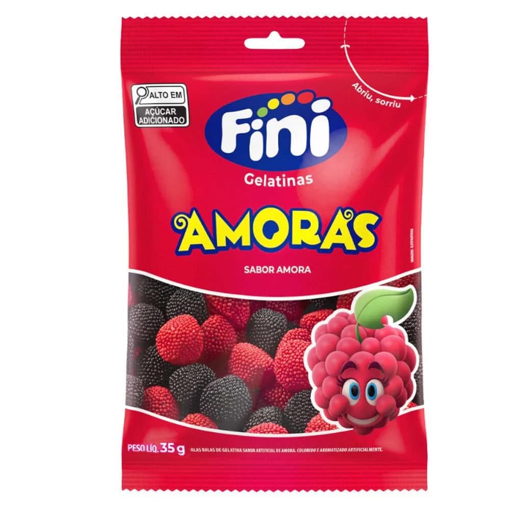 Gelatinas Amoras 35g - Fini