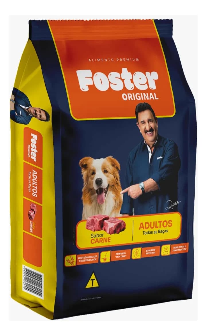 Ração Foster Premium Original Para Cães Adultos 15kg – Foster