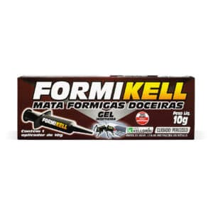 Formicida Formikell Gel Mata Formigas Doceiras 10g - Kelldrin