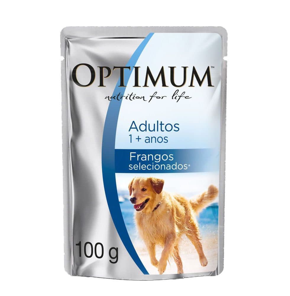 Sachê Optimum Para Cães Adultos Sabor Frango 100g – Mars Petcare