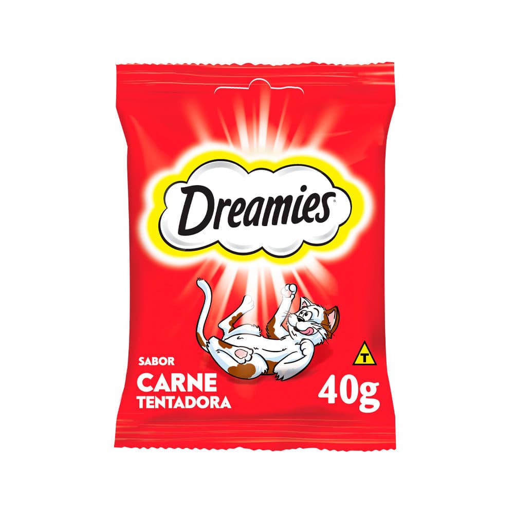Petisco Dreamies Para Gatos Sabor Carne 40g - Mars Petcare