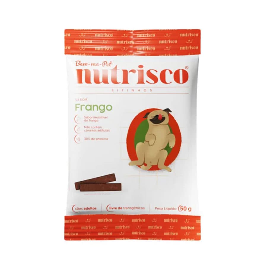 Bifinho Nutrisco Sabor Frango Para Cães 50g – Nutrisco