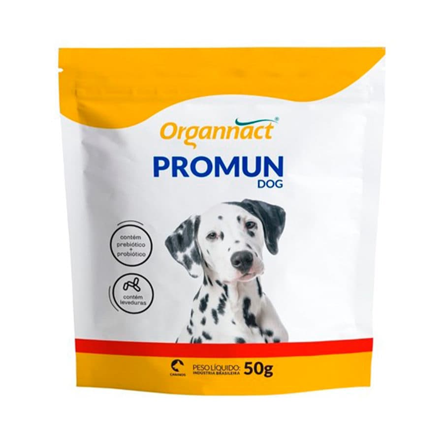 Suplemento Imunológico Promun Dog 50g Pó para Cães — Organnact