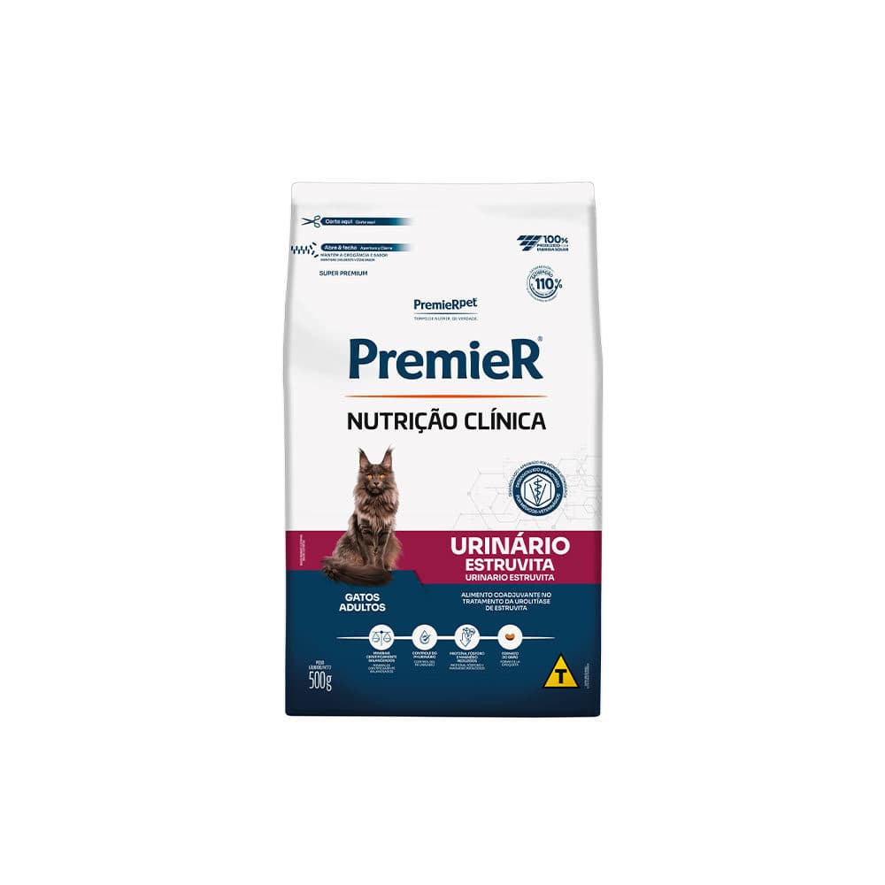Ração Premier Nutrição Clínica Urinário Para Gatos 500g – PremieRpet