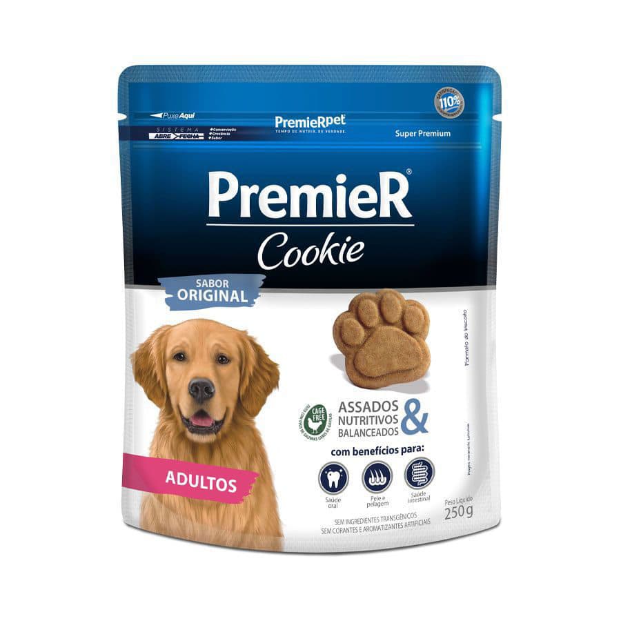 Biscoito Premier Cookie Para Cães Adultos 250g – PremieRpet
