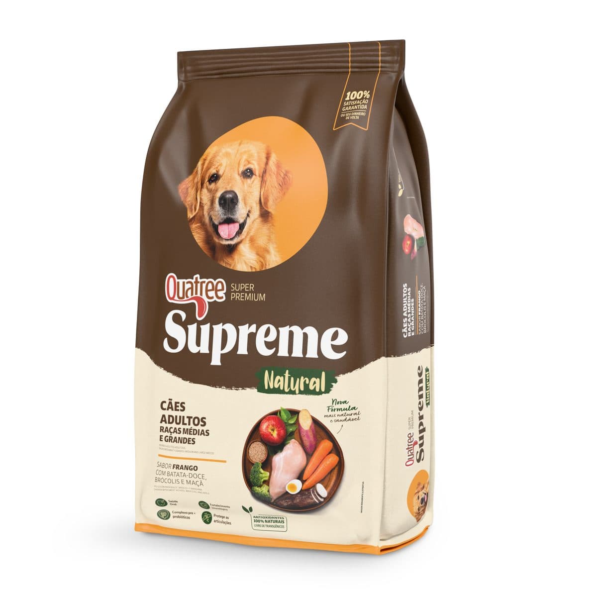 Ração Quatree Supreme Para Cães Adultos de Porte Médio/Grande 15kg – Quatree