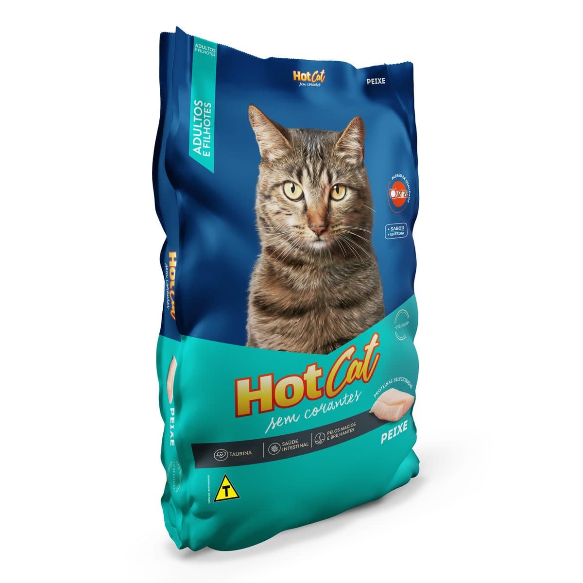 Ração Quatree Hot Cat Para Gatos Adultos Sabor Peixe 10,1kg – Quatree