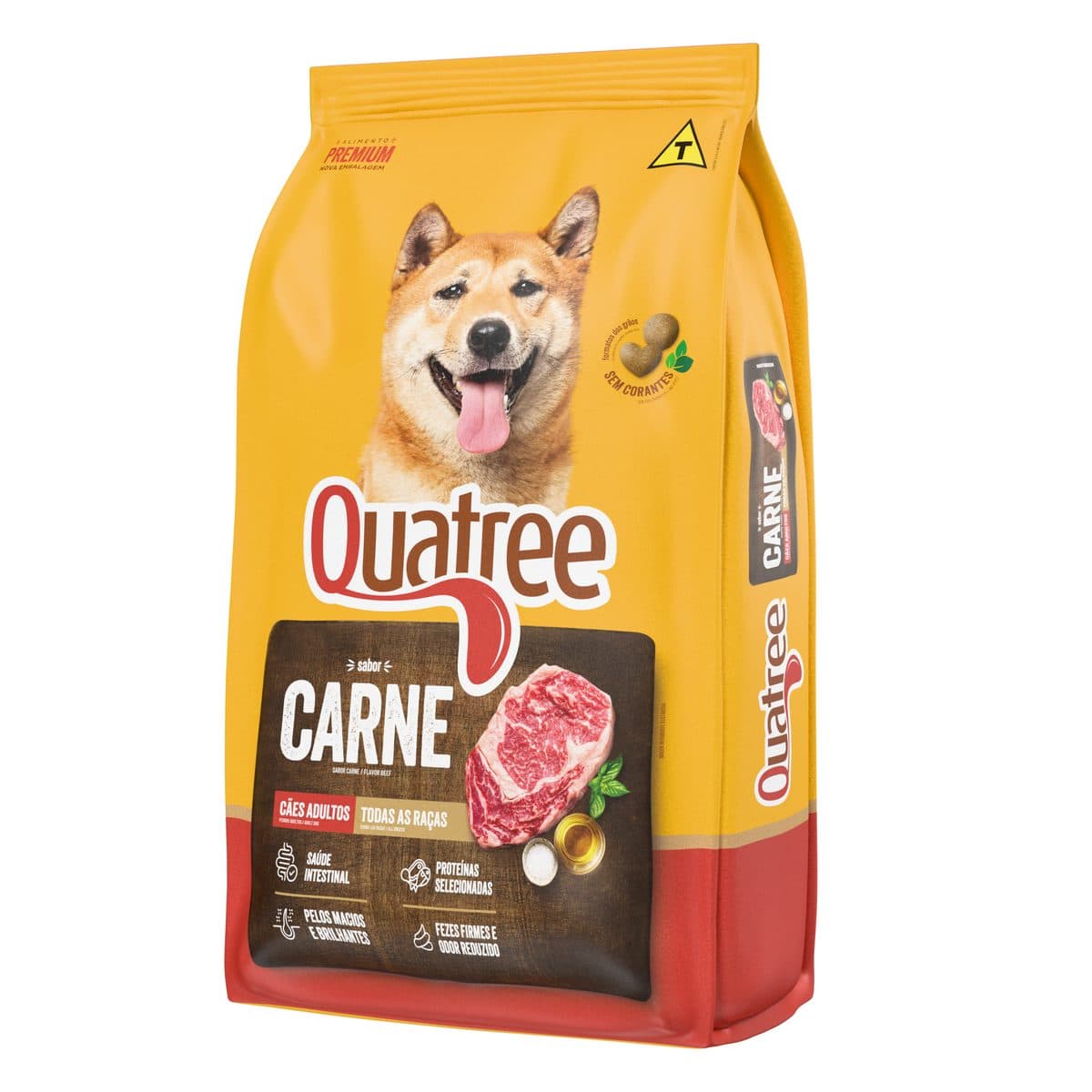 Ração Quatree Para Cães Adultos Sabor Carne 15kg – Quatree