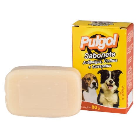 Pulgol Sabonete antipulgas 80g