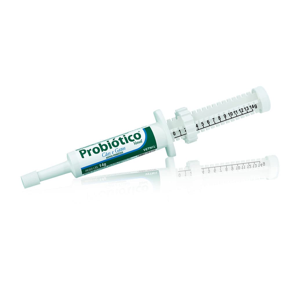 Suplemento Probiótico Probiótico 14g para Cães e Gatos — Vetnil